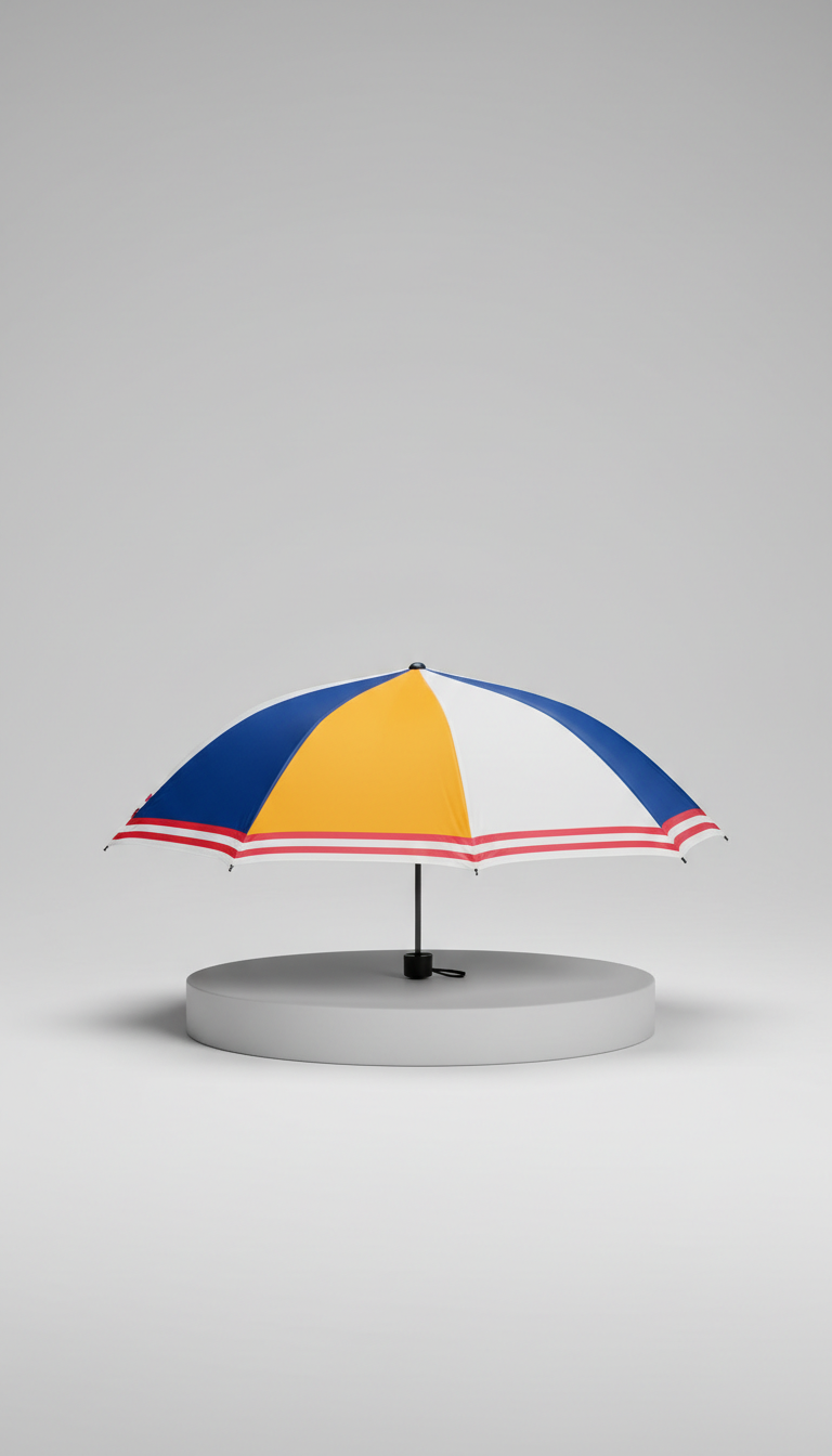 Marigold Compact Umbrella, Bold Color